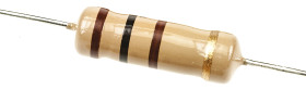 Rezystor 100Ω 2W ±5% -500 → -100ppm/°C Folia węglowa TE Connectivity