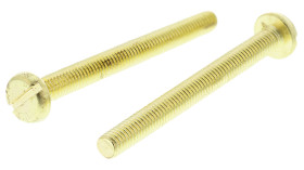 Śruby maszynowe M5 łeb z łbem walcowym soczewkowym Mosiądz długość 50.0mm skok 0.80mm
