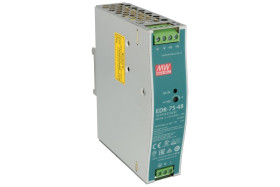 Zasilacz; na szynę DIN; EDR-75-48; 48V DC; 1,6A; 75W; Mean Well