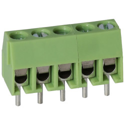 TruConnect 213098 3.5mm 5 Way Low Profile Wire Protector Terminal Block