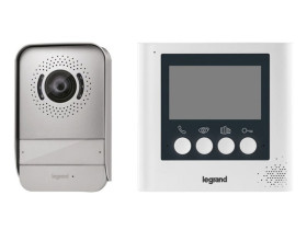 Zestaw wideodomofonowy 1-rodzinny z wideodomofonem 4,3" 369110 LEGRAND
