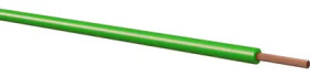 PVC-switching strand, extremely flexible, LifY, 0.75 mm², 384 x 0.05 mm, green, outer Ø 2.2 mm, 160107503