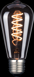 LX100177 LED filament lamp E27, 4 W, 40 lm, 1800 K, dimmable