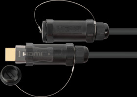 AOC-HP2070 AOC Hybrid HDMI cable, steel armored, 4K 60 Hz, 70 m