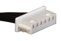 Kabel przewód-płytka, PicoBlade, 125 V, 1 A, raster: 1.25mm, 450mm, Cyna, Czarny