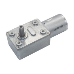 Opencircuit GY-370 DC high torque motor - DC24V 30RPM - with square gearbox