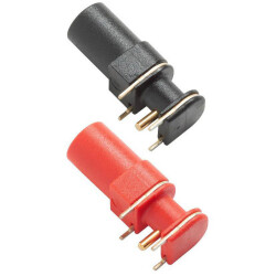 Pomona Electronics 73099-2 PCB Safety Socket R/A 4mm Red