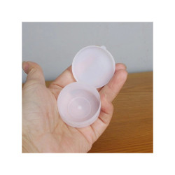 Organizer okrągły 19x42mm - 20g plastikowe pudełeczko - zamykany