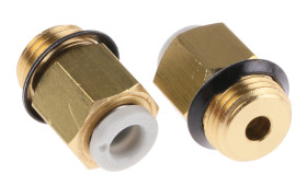 Złączka pneumatyczna Uni 1/8 męskie Wciskane 4 mm SMC Adapter gwintowany prosty Uni 1/8 męskie