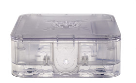 Obudowa Raspberry Pi do Raspberry Pi 2, Raspberry Pi 3, Raspberry Pi B+ DesignSpark ABS przezroczysty, 120 x 120 x