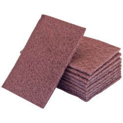 Flexipads World Class 34005 Hand Pads Maroon Very Fine 230 x 150mm (Pack 10)