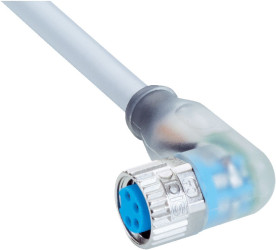 Przewód czujnik-siłownik Złącze A M8 liczba rdzeni 4 długość 10m Rodzaj A Żeńskie