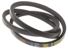 Pas napędowy, profil A, materiał: PET, guma, 13mm x 8mm x 1.2m, RS PRO