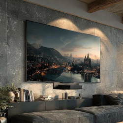 Półka ścienna pod dekoder Maclean, pojedyncza, max. 5kg, stalowa, MC-122