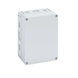 Obudowa Poliwęglan szerokość zew. 180 mm długość zew. 130 mm wys. zew. 84 mm Spelsberg IP66 Szary