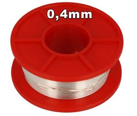 Srebrzanka 0,4mm (szpulka) DSM04-88mb