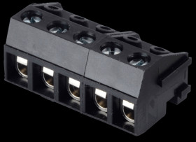 CTB1302/5 Steckbare Schraubklemme - 5-pol, RM 5 mm, 0°/90°