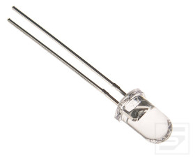 Dioda LED 5mm czerwona FYL-5013KURC clir Vf=1.8-2.0V WD:620-625;5000mcd