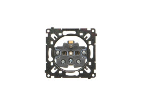 SIMON 55 Gniazdo pojedyncze z uziemieniem (mechanizm) zaciski śrubowe SGZ1MR KONTAKT SIMON