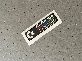 ReAmiga 1200/060 Holo badge black