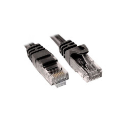 Kabel LAN Kat.6 UTP 5m Czarny Patchcord