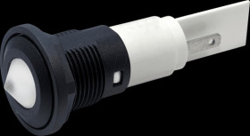 1942123W LED signal light, white, 230 VAC, Ø16 mm, 225 mcd