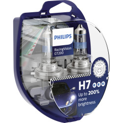 Philips 12972RGTS2 RacingVision Halogen bulb H7 55W 12V Vehicle Lighting