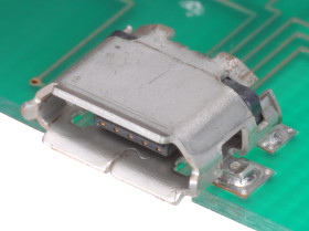 Złącze USB B Montaż powierzchniowy Żeński 2.0