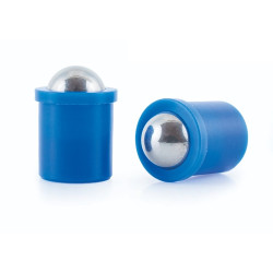 Trzpień sprężynowy RS PRO długość 4mm średnica kuli 2.38mm Acetal Trzpień sprężynowy