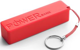 Power Bank 2000mAh QUARK czerwony