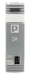 Wyłącznik elektroniczny, CB E1, 3A, Na podstawie, TRABTECH