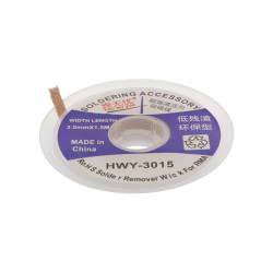 Plecionka do odsysania cyny 3mm (taśma rozlutowująca)