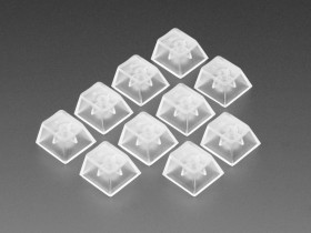 Adafruit Translucent Keycaps for MX Compatible Switches - 10 pack