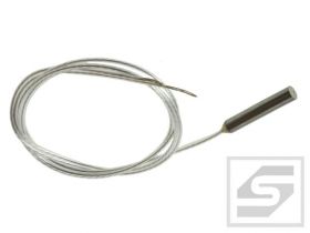 Czujnik temperatury PT100;100Ohm; ob.cyl.4x30mm;przewód 50cm;-50:150C