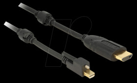 83731 mini DisplayPort 1.2 male to HDMI a male, 3 m, black