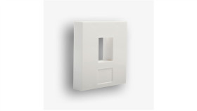 Adapter 45X45 1Xrj45,12 Biały, Fu/Fa-644-9Mp