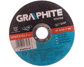 Tarcza tnąca do metalu 125 x 2.5 x 22.2 mm, 41 A30-T-BF