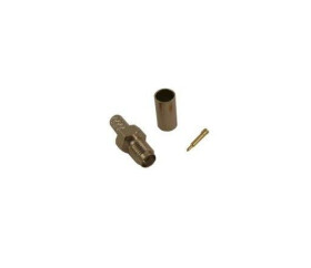 Vitalco Gniazdo RSMA Zaciskane Nikiel RG58
