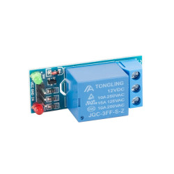 Moduł 1 kanałowy przekaźnik 12V 10A AVR ARM ARDUINO
