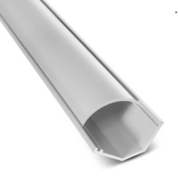 Listwa maskująca kanał kablowy 1.5m 56*32mm biała Maclean MCTV-576 z taśmą MCTV-576