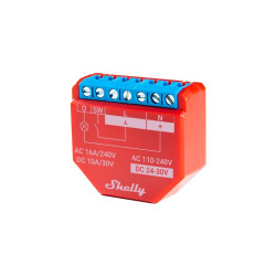 Shelly Plus 1PM - przełącznik z 1 przekaźnikiem z WiFi i Bluetooth