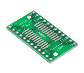 SOP24 to DIP24 PCB Adapter