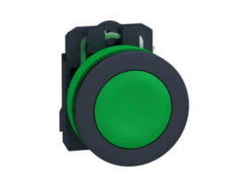 PŁASKI ZIELONY PŁASKI NAKŁ PRZYCISK