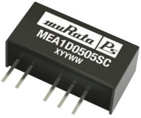 Przetwornica DC-DC, 1W, Uwe 4,5 → 5,5 V DC, Uwy ±5V dc, Iwy ±100mA, Murata Power Solutions