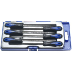Faithfull FAIPPWRASP Precision Needle Rasp Set 6 Piece