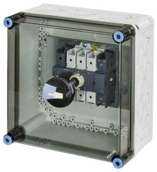 Przełącznik rozłączający Hensel Mi 7214 Maksymalne napięcie przełączania: 690 V/AC (S x W x G) 300 x 300 x 216 mm 1 szt.