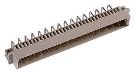 Złącze DIN 41612 typu D, męskie, proste, 32 pin