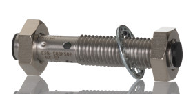 Czujnik zbliżeniowy M8 Indukcyjny 2 mm Omron Wpuszczany 10 → 30 V DC długość 44mm Gwintowany