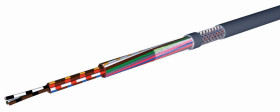 Kabel do transmisji danych 0,75 mm² 2 -rdzeniowy Ekranowany 18 AWG AWG PVC 300 V LiYCY