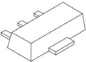 MOSFET N-kanałowy 3,3 A SOT-89 30 V SMD Pojedynczy 2,12 W 180 miliomów